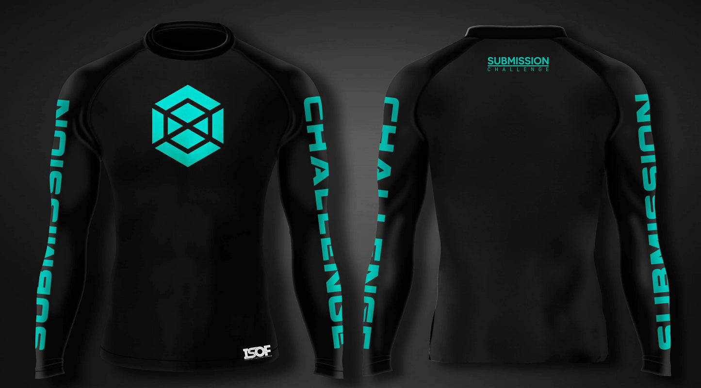 Black Sub Challenge Rash Guard